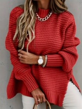 J 68131 Semi High Neck Knit Sweater �������֯ë�� ����