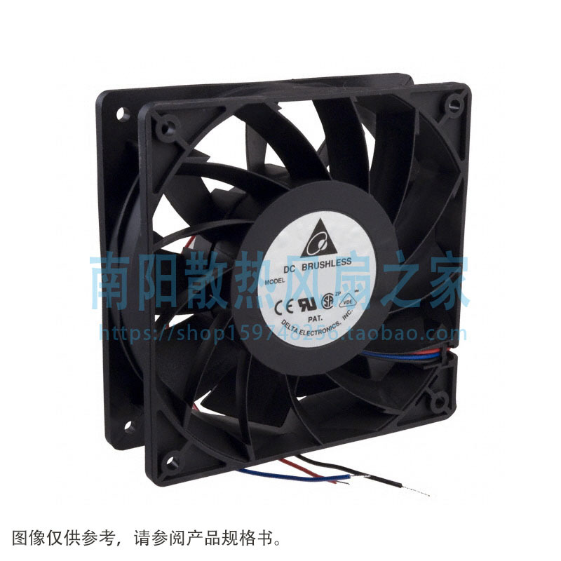 Delta/台达 FFB1224EHE-F00 24V 1.50A 3线 12038 变频器散热风扇