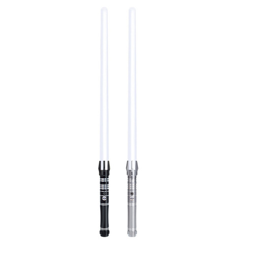 Hot selling metal laser sword hitting sound effect sound and light color changing fluorescent stick two-in-one lightsaber toy manufacturer wholesale