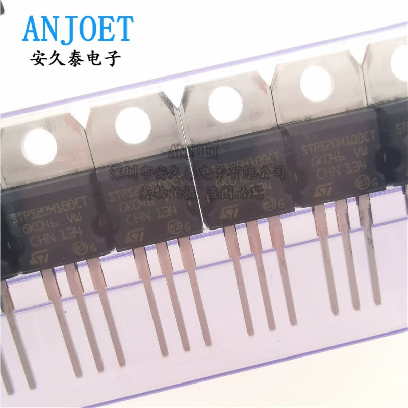 Новый оригинальный диод Шоттки STPS20H100CT прямого монтажа 20A100V To-220 20100