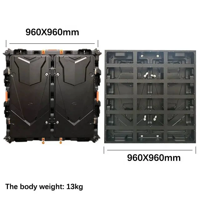 Вывеска/экранируемая наружная аренда LED дисплей 960x960 мм цифровые знаки LED электронный экран