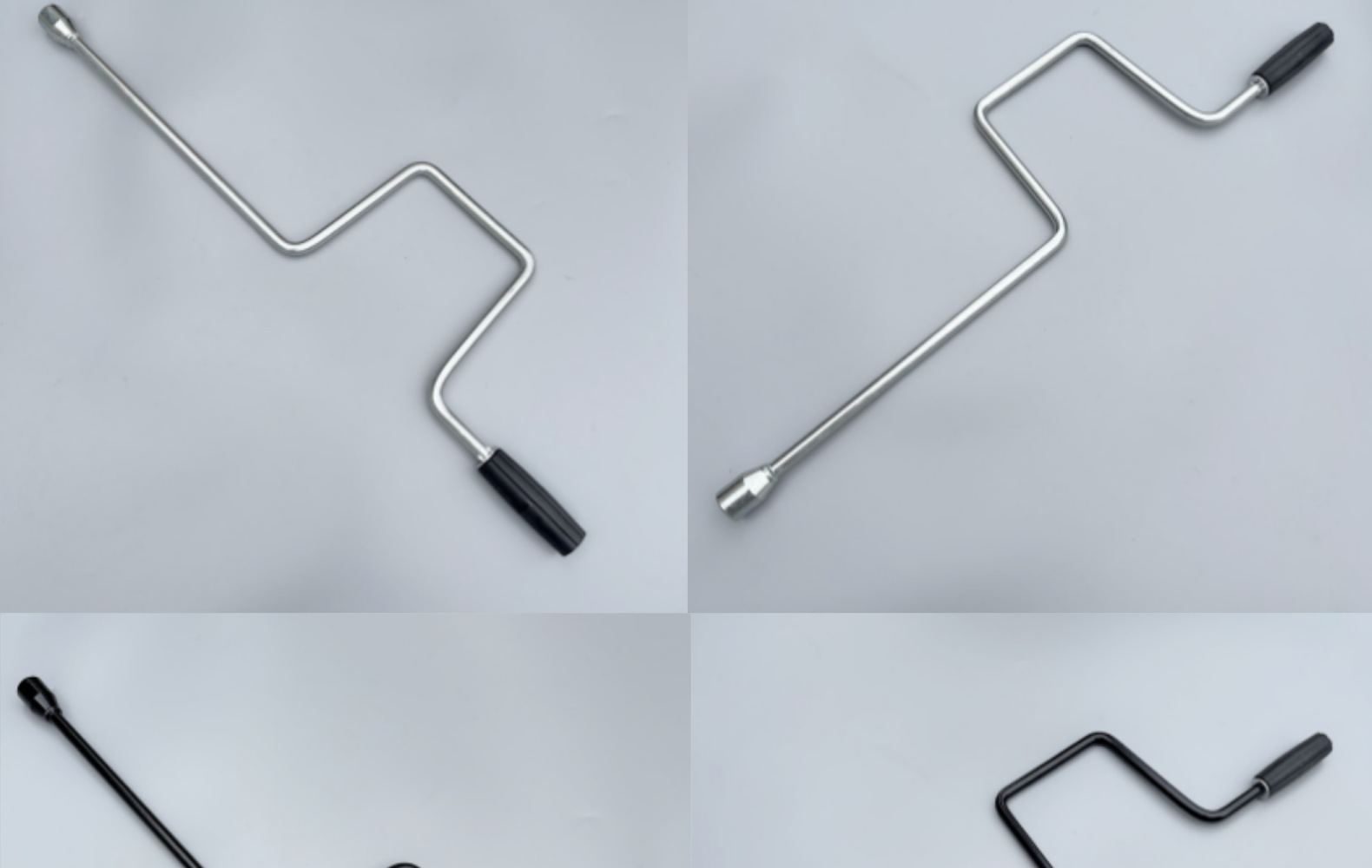 Trailer RV modification accessories hand rocker parking leg Jack bracket with car modification accessories