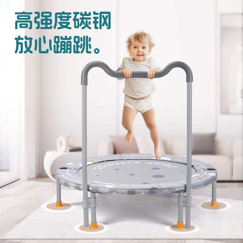 Trampoline Household Children's Indoor Family Trampoline Foldable Trampoline Adult and Child Rub-On Bed Toy