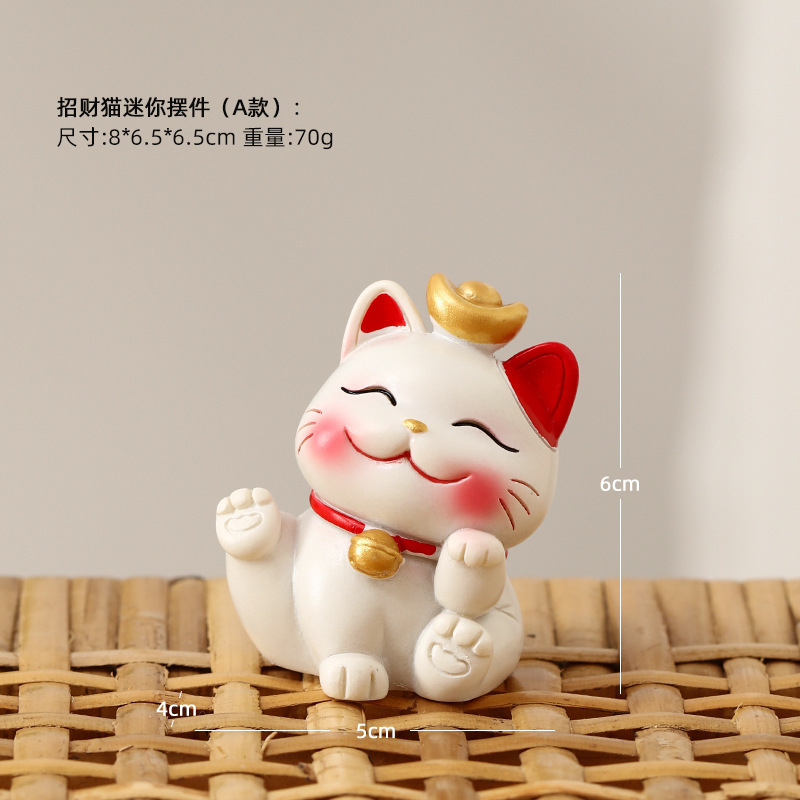クリエイティブ招き猫携帯電話スタンドオフィスデスクトップ装飾怠け者かわいい漫画タブレットスタンド|undefined