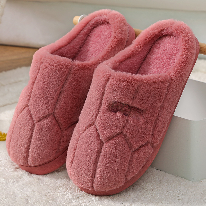Pantofole di cotone da donna, autunnali e invernali, pantofole di lana da interno, calde e carine, pantofole di cotone da coppia, scarpe da confinamento antiscivolo all'ingrosso_voghion.com