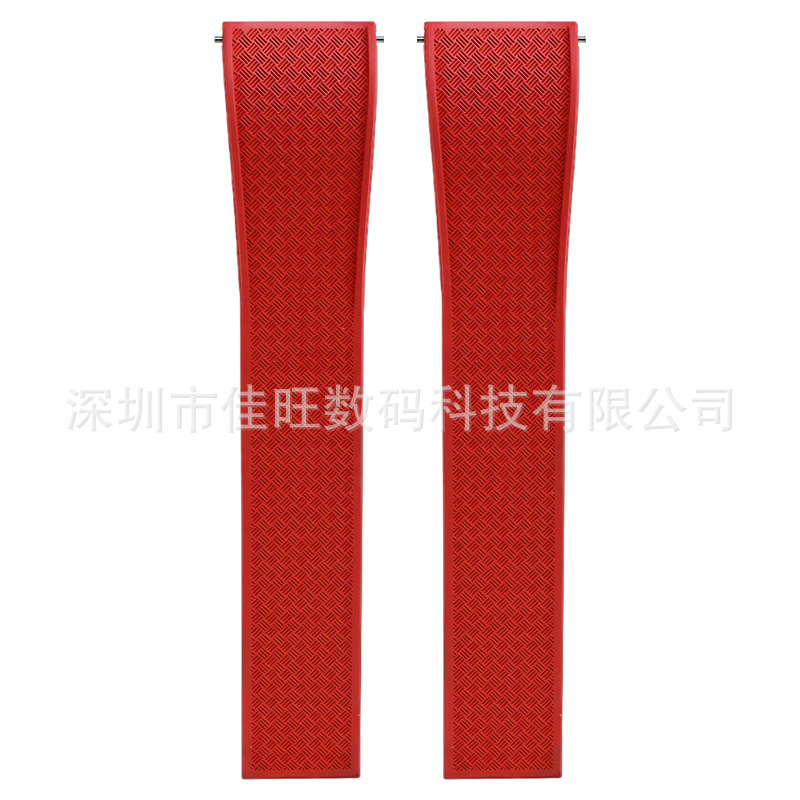 버클이 없는 빨간색