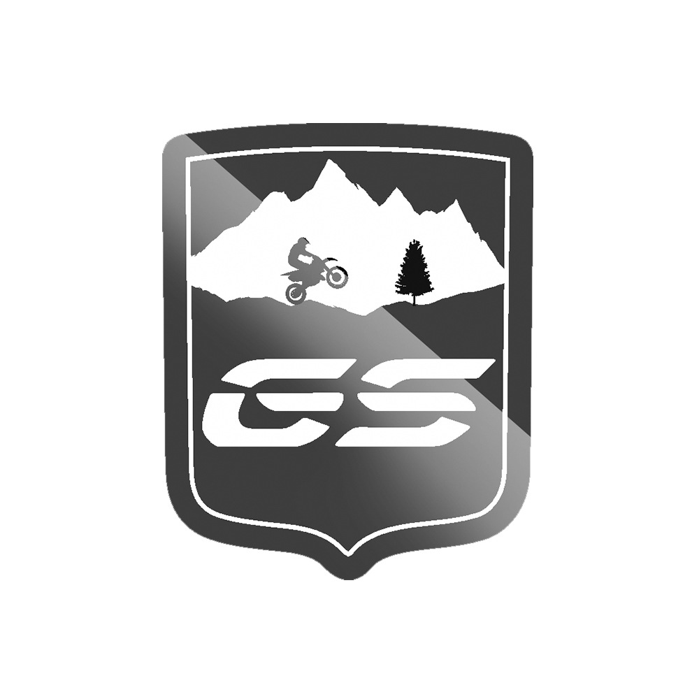 Etiqueta engomada de la motocicleta GS para BMW R1200GS R1250GS Etiqueta engomada del parabrisas de la carrocería