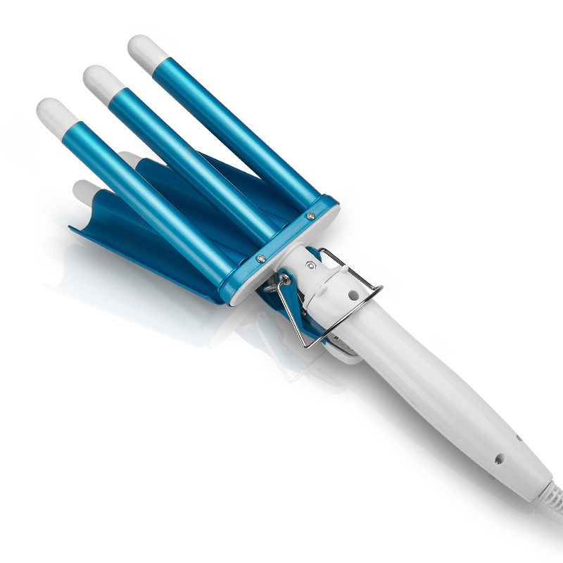 跨境亚马逊欧洲站热销新款5管卷发器 水波纹卷发棒 五管蛋卷发棒