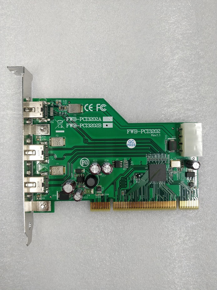 台湾 IOI FWB-PCI3202A FWB-PCI3202B 1394采集卡 全新议价