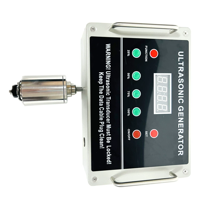 Ультразвуковой просеивающий генератор круглого вибрационного сита ультразвуковой источник питания Ультразвуковой преобразователь внешней ударной головки