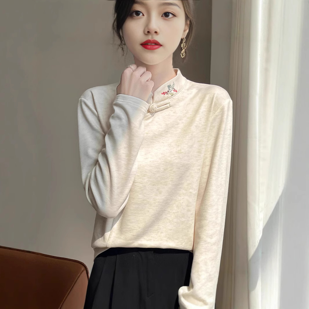 Woolen long-sleeve
