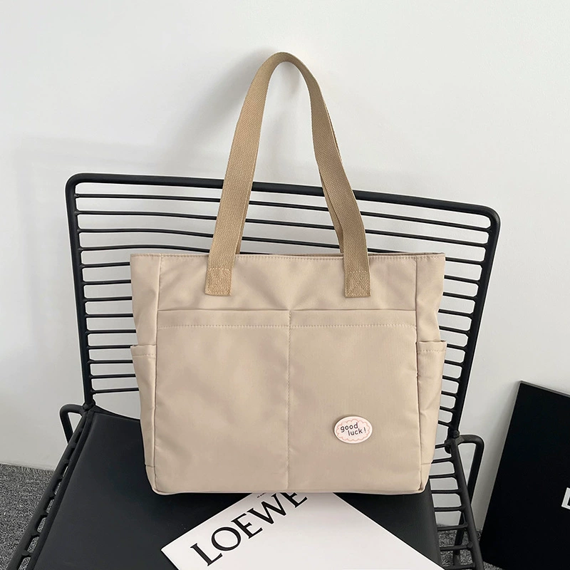 Сумка женская 2024 осень и зима новая японская сумка Тотт холст пригородной большой емкости