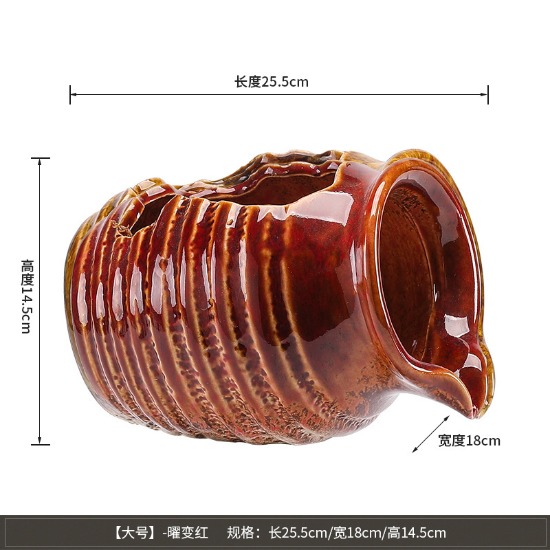 陶器の壺、中庭の流水装飾品、古代循環濾過アクセサリー、酸素化法、魚の飼育、屋内造園、生態水槽、流水|undefined