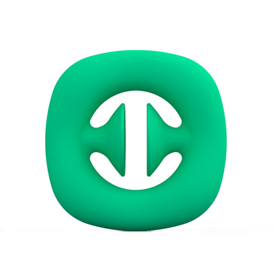 硅胶握力器灭鼠先锋解压玩具锻炼臂肌五指按压握力圈灭鼠先锋