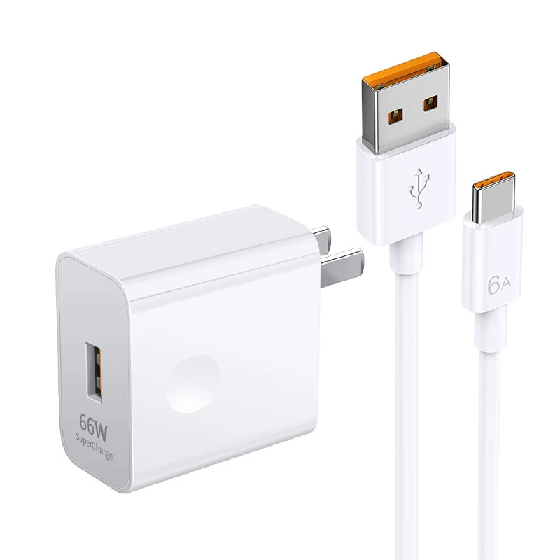 Huawei, Honor, Oppo, Xiaomi, совместимый мобильный телефон, зарядное устройство, 66W