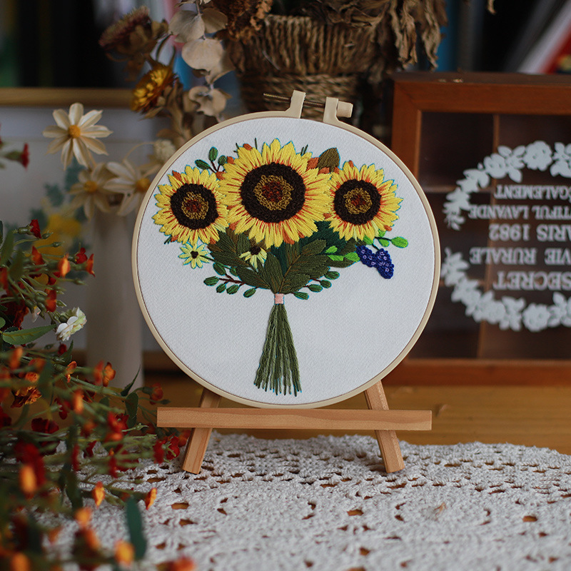 Suzi bordado original-Nuevo bordado DIY punto de cruz hecha a mano paquete de material de tela conjunto fabricante creativo en Stock Nuevo