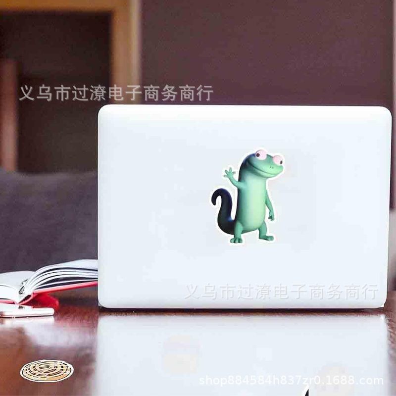亚马逊新品 Colorful Lizard Sticker 彩色蜥蜴贴纸 汽车贴花装饰|undefined