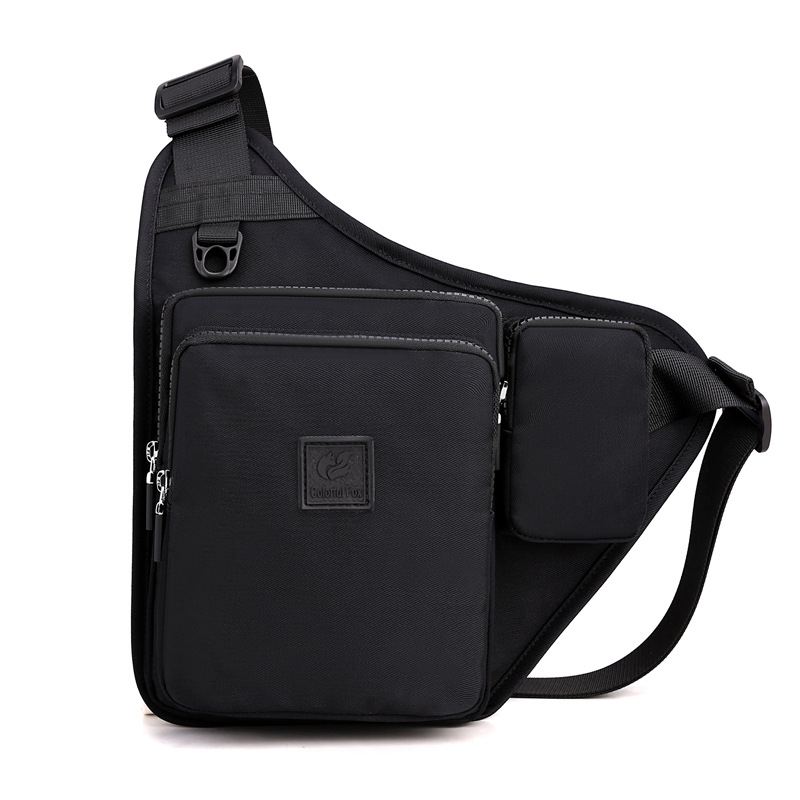 Sac de gilet à la mode pour femmes, sac à bandoulière multicouche décontracté, sac à dos étanche pour téléphone portable_voghion.com