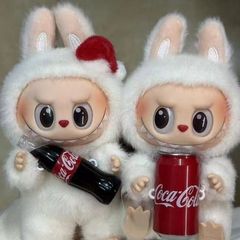 现货】labubu三代可口可乐系列心动马卡龙泡泡搪胶盲盒坐坐派对