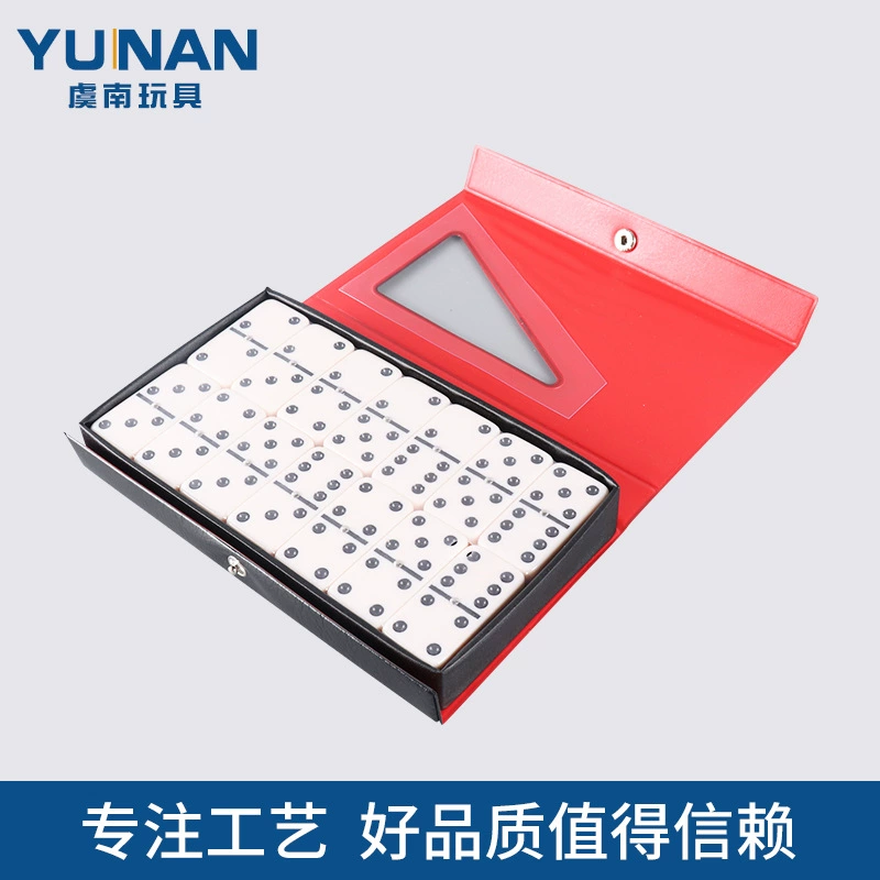 Amazon поставляет высококачественные наборы домино из цветного нового материала с закругленными углами, игрушечные настольные игры.