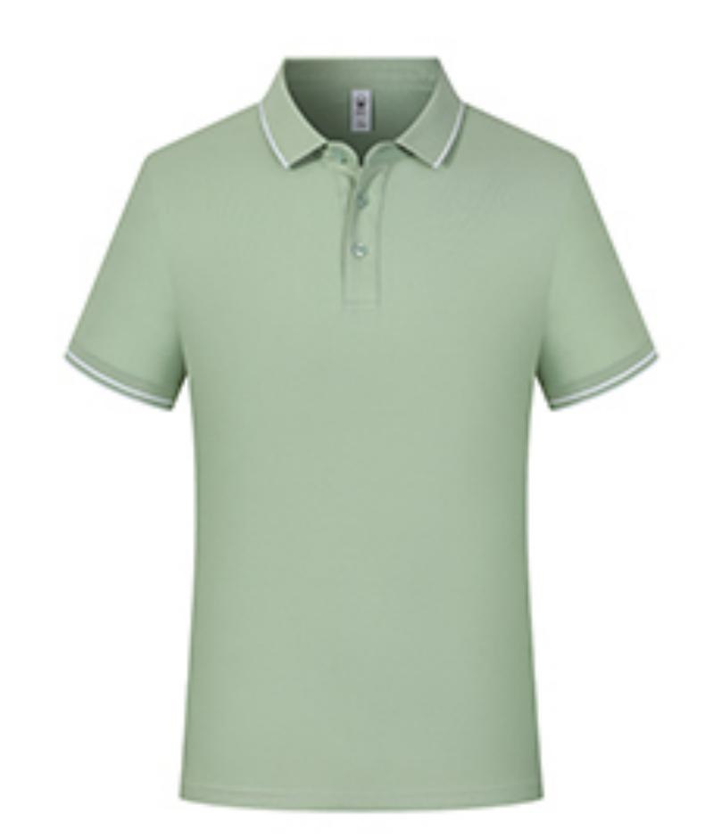 Camiseta Polo de Manga Corta con Cuello Bicolor y Efecto Refrigerante de Seda de Hielo DuPont Sorona, Nuevo Estilo Verano 2026