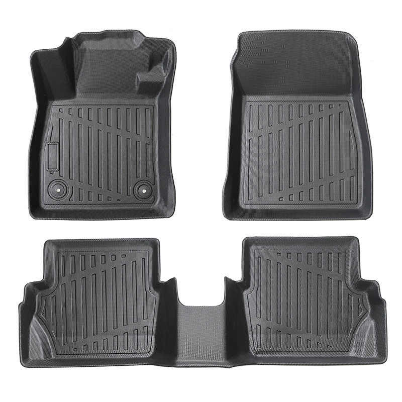 Europa para Ford Fiesta AT2017 - 2024 Combustible 3D TPE cojín de pie para automóvil