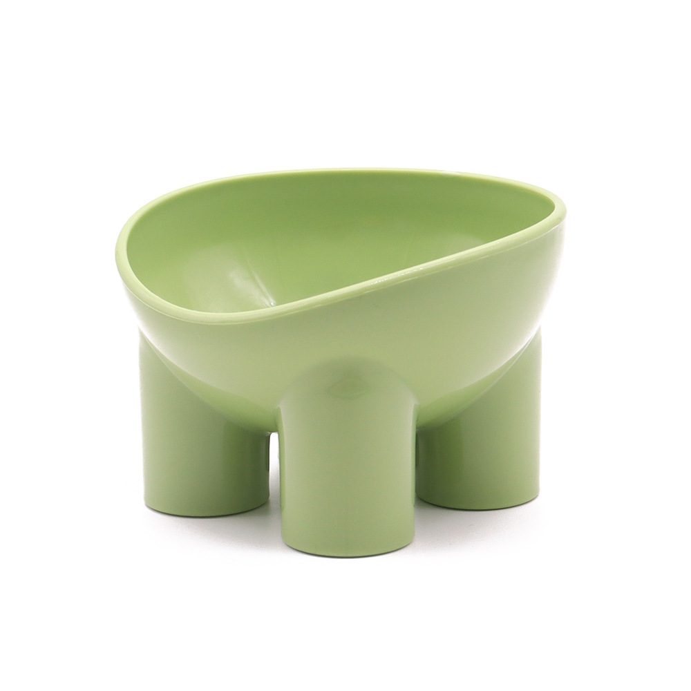 Tazón para gatos de boca oblicua Tazón para patas de elefante Tazón para mascotas Tazón de arroz para gatos Cuello protector Tazón para gatos Tazón para beber Tazón para cachorros al por mayor