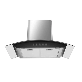 厂家定制家用T型抽油烟机出口大吸力欧式弧形吸油烟机源头工厂