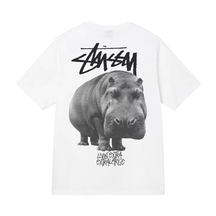 stusy8 ステューシー 2024 新しいメンズとレディース半袖 Tシャツ夏メンズルーズ 270 グラムヘビーウェイト高品質 Tシャツ|undefined