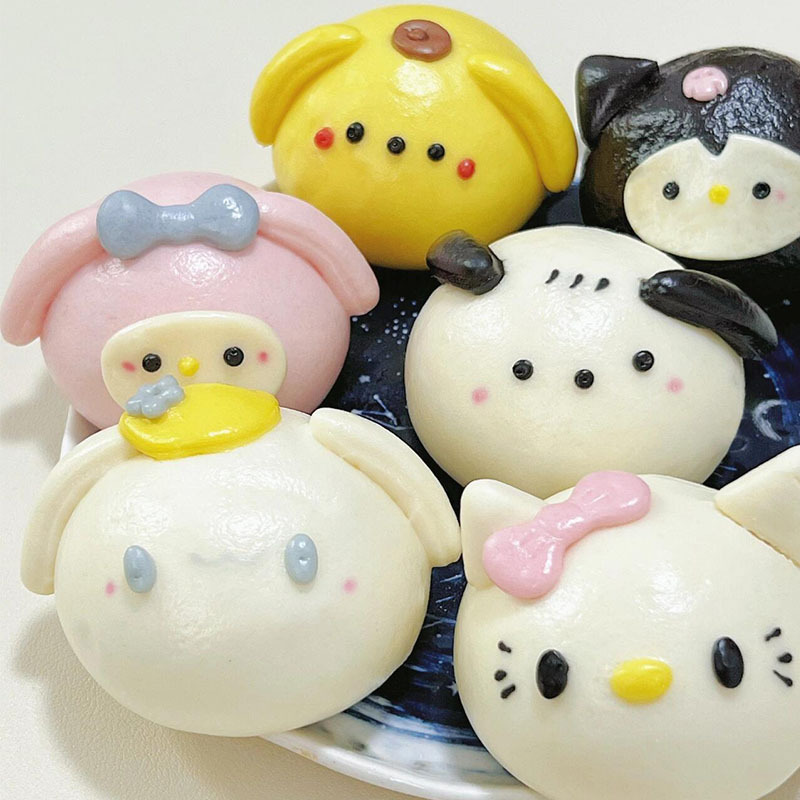 リオファミリー漫画ミルク風味の小さなまんじゅう子供の健康的なインスタント朝食半製品急速冷凍菓子食品|undefined
