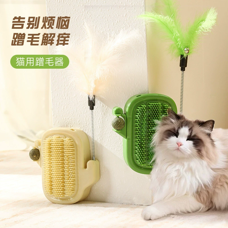 Трансграничная бестселлерная игрушка для кошек, самодельная царапалка, колокольчик, палочка для дразнения кошек, развлекательный артефакт, резинка для волос кактуса