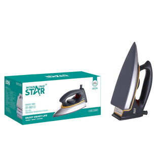 winningstar cross-border in stock 220V non-stick gray soleplate automatic constant temperature light iron dry iron