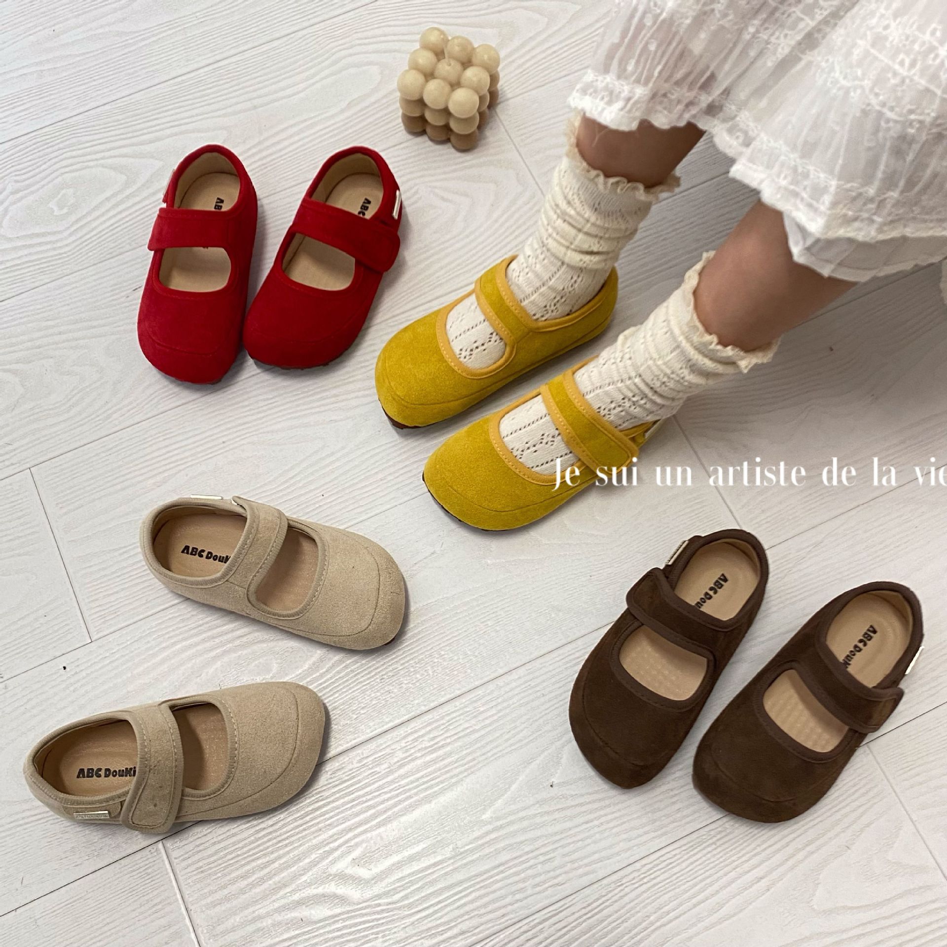 Girls' Leather Shoes 2025 Summer New Children's Retro Ebay Shoes Girls' Fashion Round Toe Foreign Trade Princess Shoes