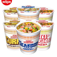 日清合味道日本版方便面 海鲜虾仁咖喱日本风味冲泡速食夜宵泡面