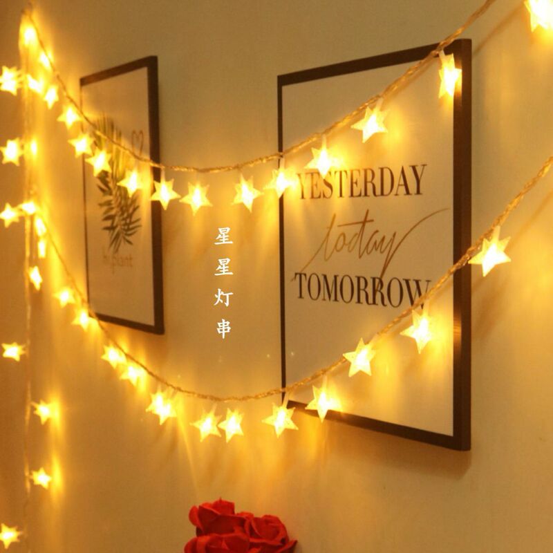 Led Small Star String Lights, Fairy Lights for Holiday Decoration, Waterproof, Suitable for Bedroom, Night Market Stalls, Flashing Decorative Light Strings Led Small Star String Lights, Fairy Lights for Holiday Decoration, Waterproof, Suitable for Bedroom, Night Market Stalls, Flashing Decorative Light Strings