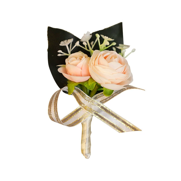Double Rose Breast Flower SMGXHY0