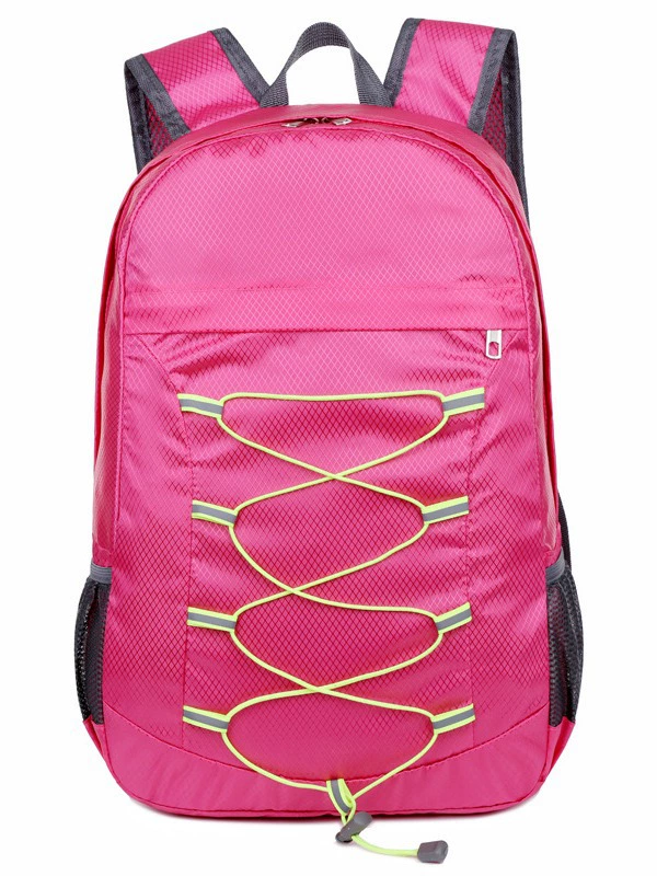 Folding bag, storage system for traveling, backpack for leisure