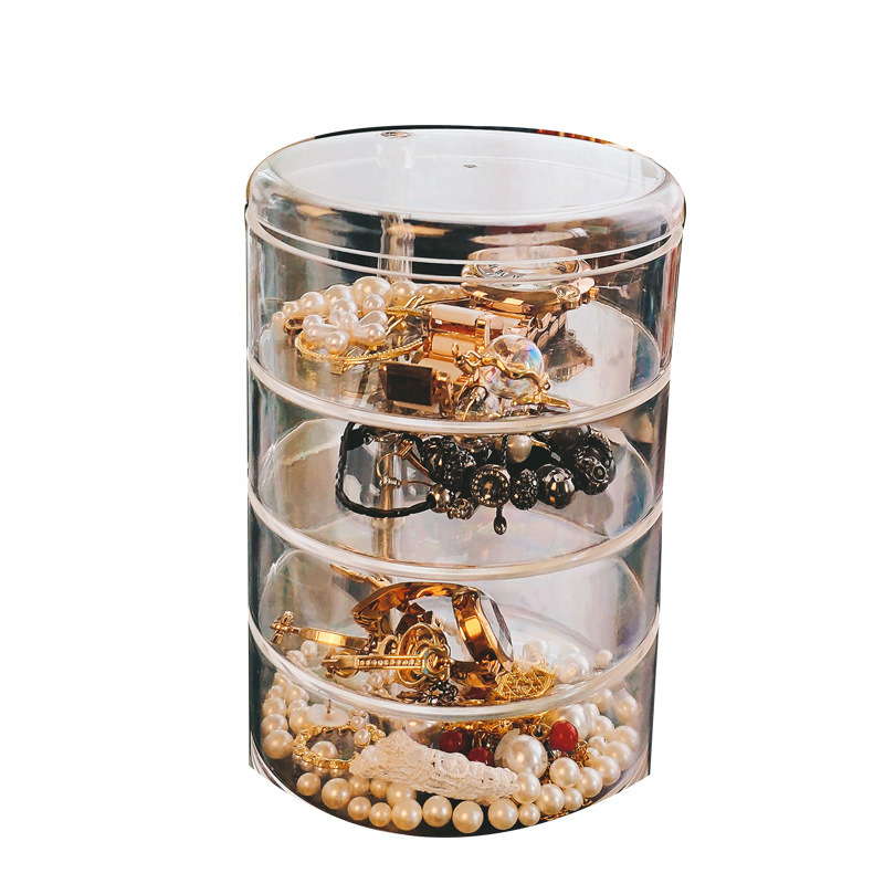 Organizador giratorio para maquillaje