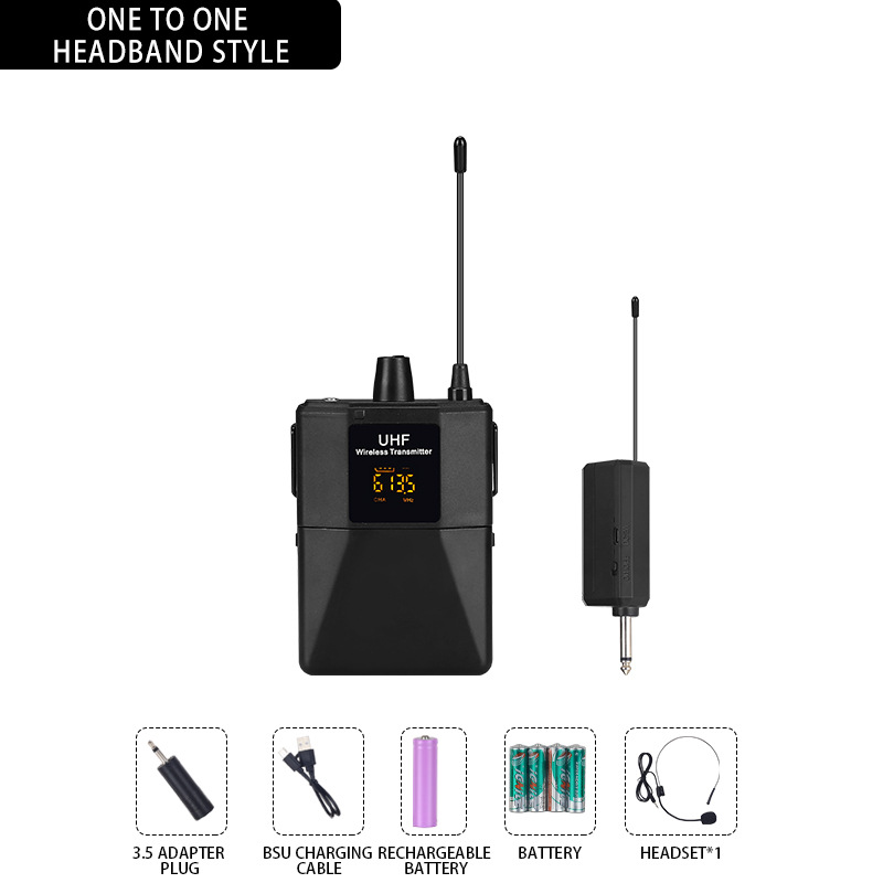 Transmisión en vivo especial 2.4G inalámbrico collar clips micrófono uno-remolque dos condensador exportación transfronteriza para radio clips de trigo image 7