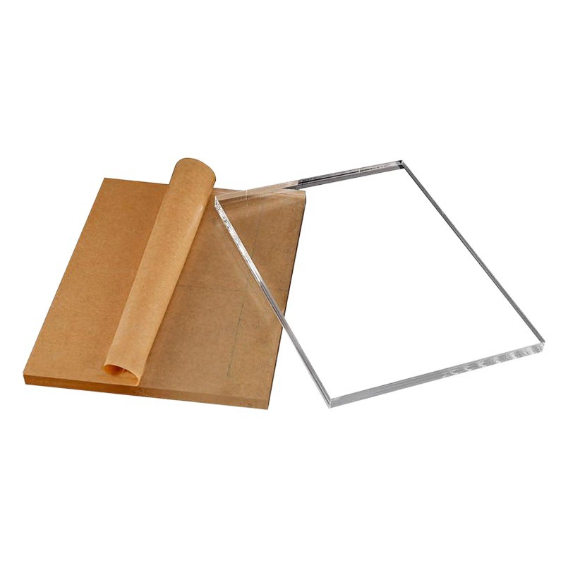 Заводская прямая продажа высокого прозрачного акрилового листа PMMA плиты из органического стекла PS цветной молочно-белый матовый обработка на заказ