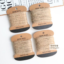 纸牌麻绳装饰绳包装盒用绳子手工编织创意照片墙装饰绳子吊牌绳线