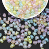 Acrylic matte beads, bracelet, accessory, flowered, wholesale
