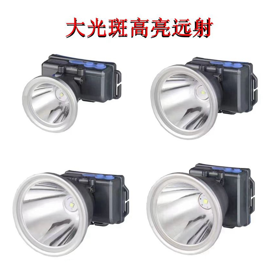 new pattern high-power Rechargeable Headlight Strong light led waterproof Fishing Lights outdoors Head mounted Flashlight Camping lights