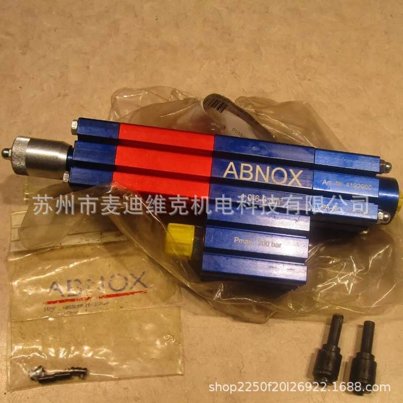 德国Abnox品牌4192900型号原装气动油脂流量计 通过CE认证泵配件