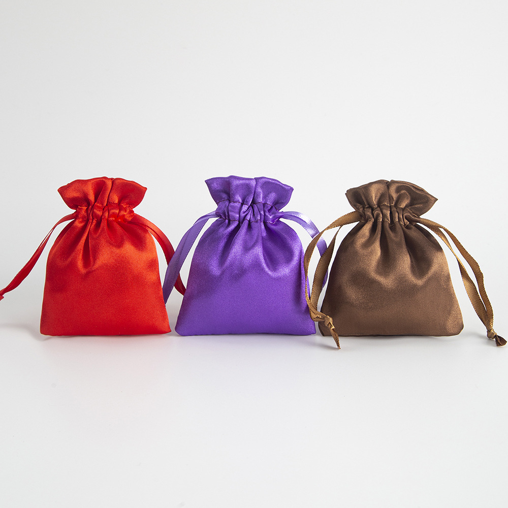 14g Weight Jewelry Packaging Bags Classification 1 Piece Quantity Holiday, Daily Occasion Solid Color Pattern Simple Style Style 1 Piece Cloth Simple Style Holiday Daily Solid Color Jewelry Packaging Bags 1