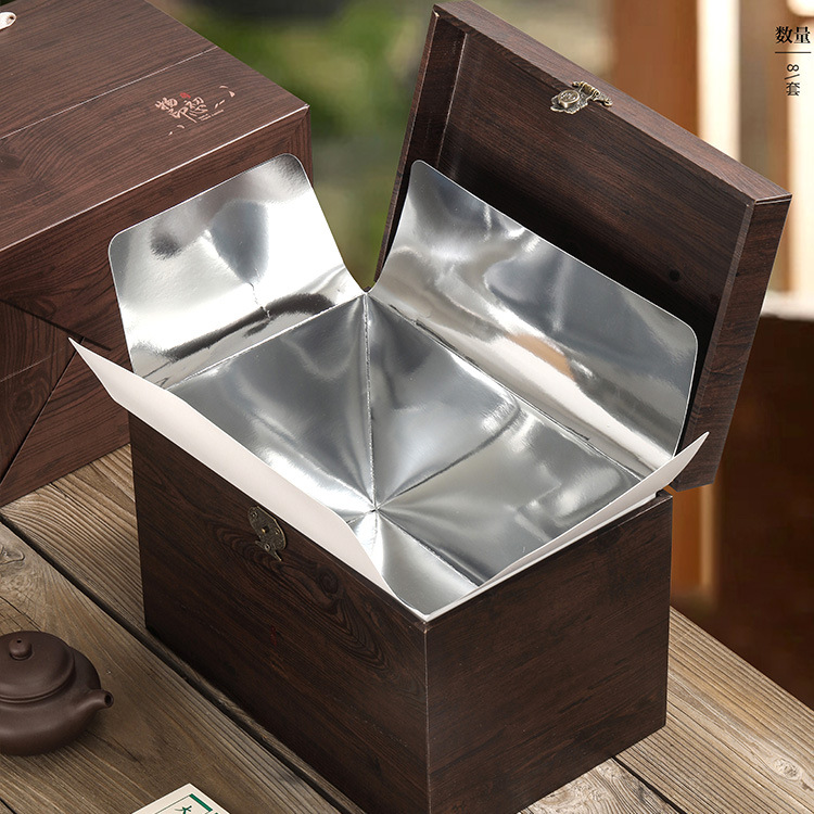 高档福鼎老白茶散茶礼盒空盒白毫银针新会陈皮包装盒空礼盒一斤装