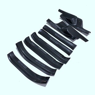 Mercedes-Benz GLB modified special carbon fiber welcome pedal threshold pedal threshold rear guard plate inner threshold bar
