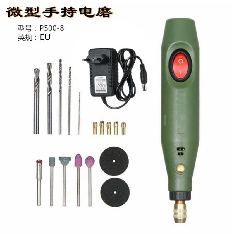 New Special Offer Small Electric Mill Engraving Pen Schlitt P500-8 Electric Drill Mill Micro Sanding Machine Mini Polishing and Cutting
