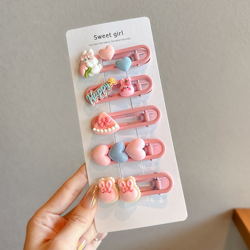 Bebé no duele el pelo del pelo fetal clip de pelo accesorios para el cabello hembra infantil clip de pelo niños horquilla accesorios pequeña princesa bebé tocado