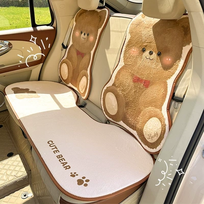 Winter Plush Cute Car | Seat cushion, seat cover